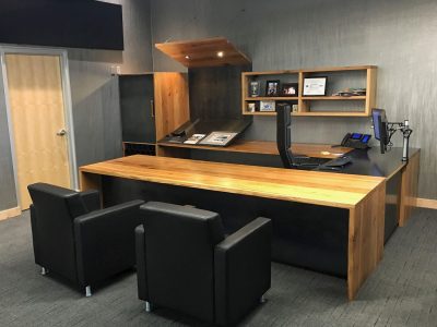 All Finish Concrete Executive Desk