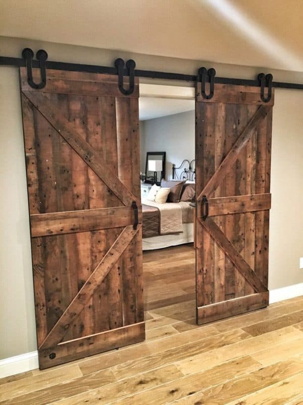 showcase light rustic wood rustic sliding barn door finishes