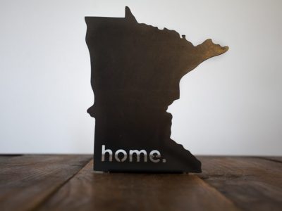 HOME. Minnesota State Steel Sign