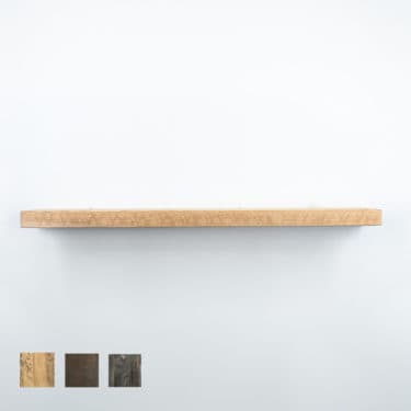 Reclaimed Fixtures Grain Designs - Reclaimed Wood Floating Wall Shelves