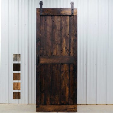 Double Z Sliding Barn Door And Hardware, Distressed Sliding Barn Door
